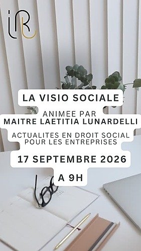 VISIO SOCIALE 14 NOVEMBRE 2025 (Gratuit) : Transparence salariale.