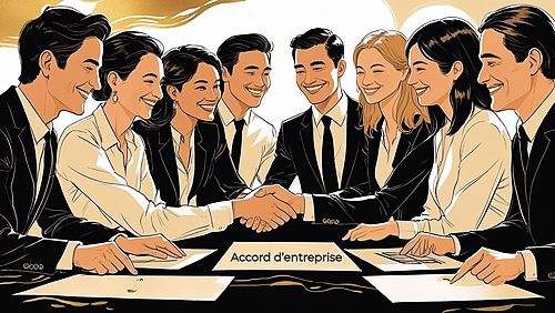 Accord d'entreprise: formalisme & champs de la négociation.